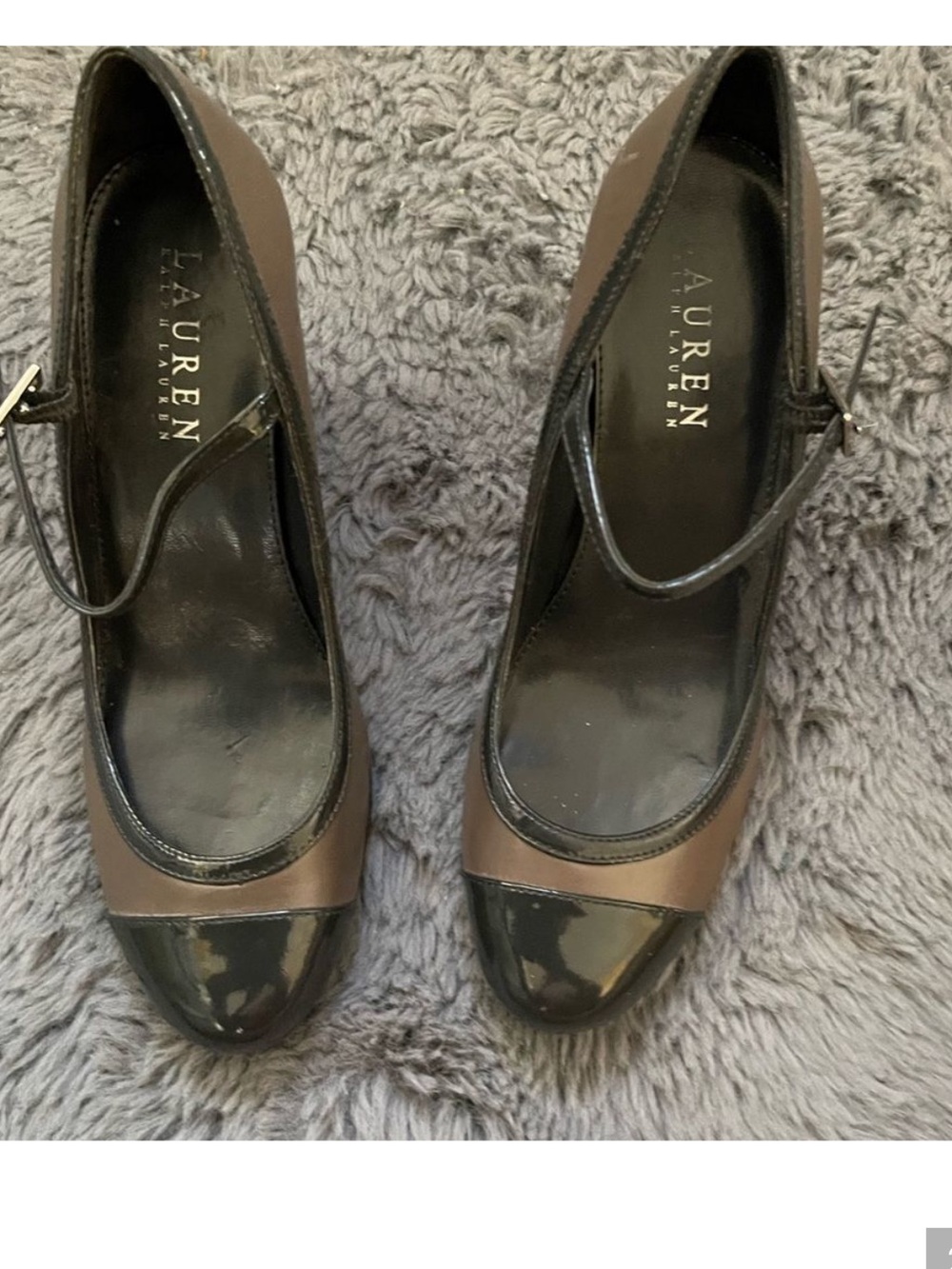 Lauren Ralph‎ Lauren cap toe pumps